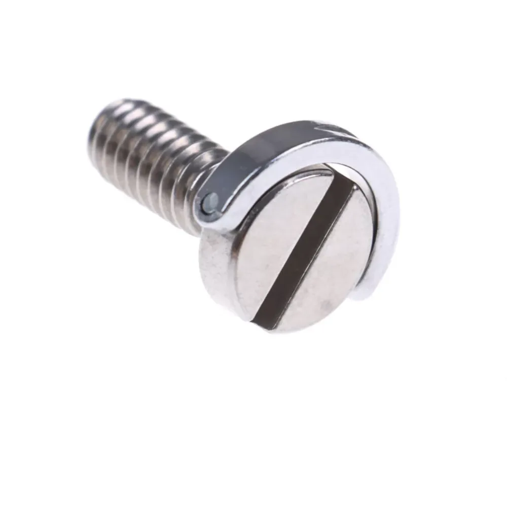 1/4 Quick Release Adapter Screw Pin Enhanced Long 21MM Flat Head D Shaft D Ring 1/4