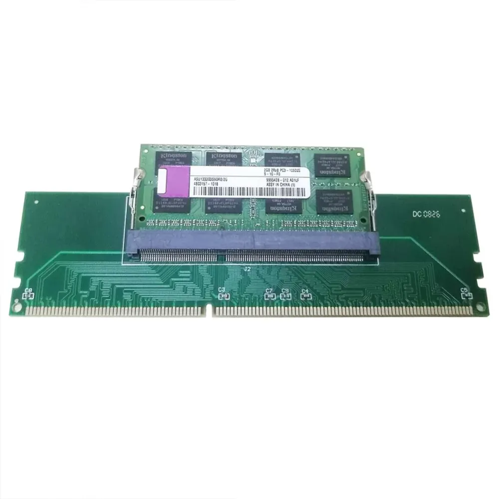 Laptop The Adapter Card 200 Pin DDR3 SO-DIMM to Desktop 240 Pin DIMM Professional Practical Durable Portable DDR3 Adapter