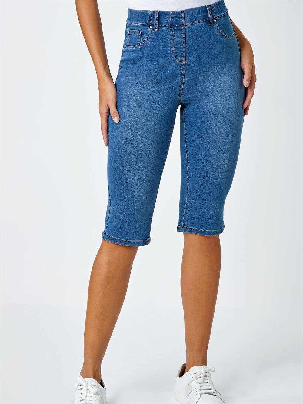 Skinny five-quarter jeans