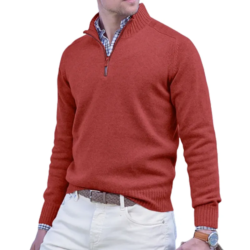 2023 Men's Quarter Zip Sweaters