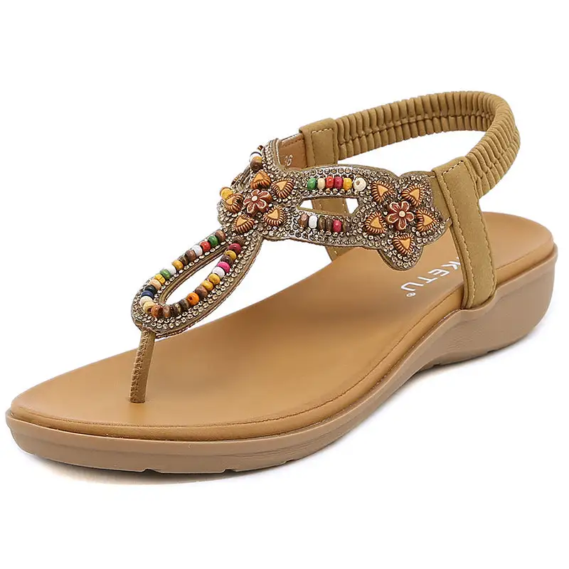 Cilool Bohemian Style Fashion Ladies Beach Sandals