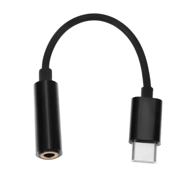 High Quality USB 3.1 Type-C Male to 3.5mm Female Earphone Shielding HD Audio Adapter Cable for Phone Multimedia