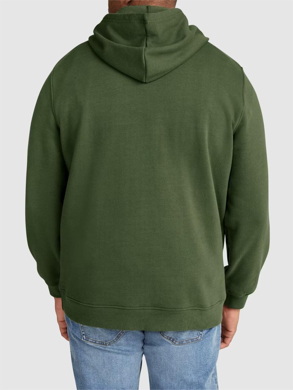 KHAKI YOSEMITE PRINT HOODIE