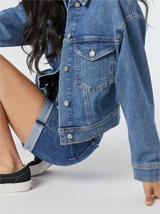 Denim Boyfriend Shorts