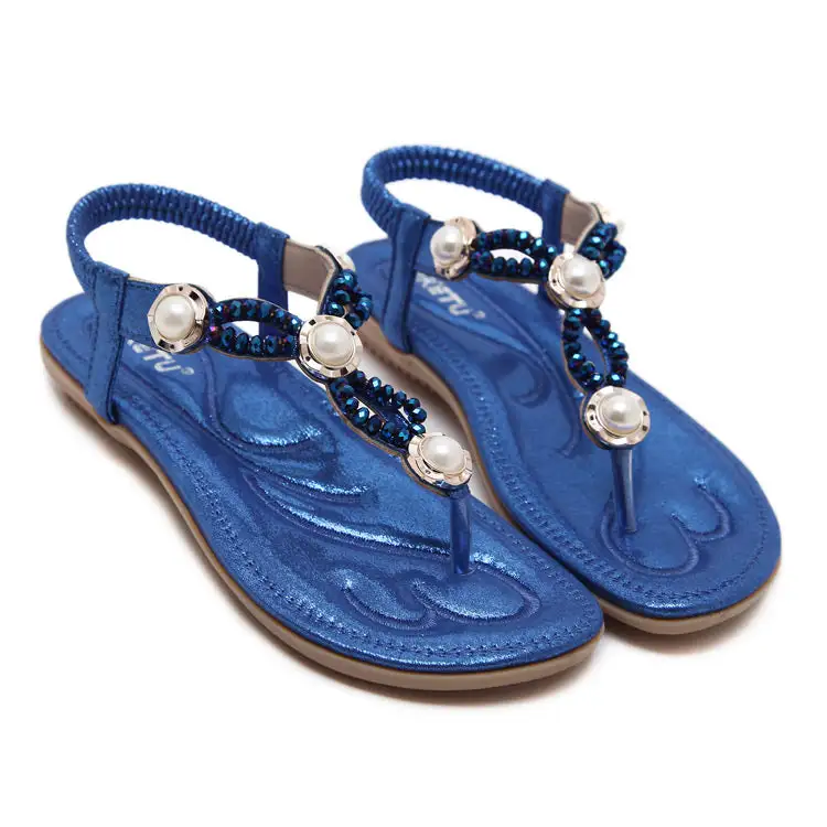 Cilool Elegant FashionCasual  Rhinestone  Sandals