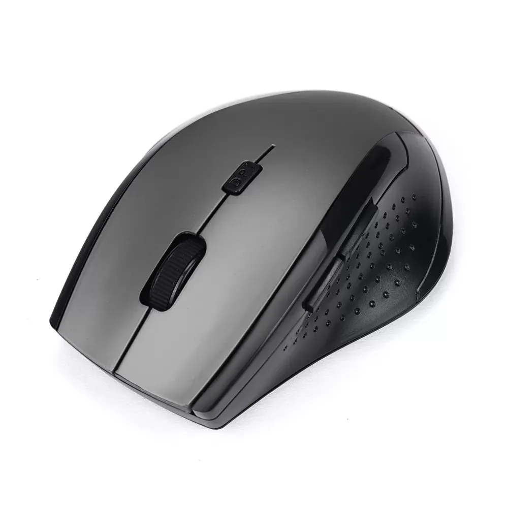 2.4GHz 6D USB Wireless Optical Gaming Mouse 2000DPI Mice Low Noise Mouse Desktop Office Entertainment Laptop Silent Keys