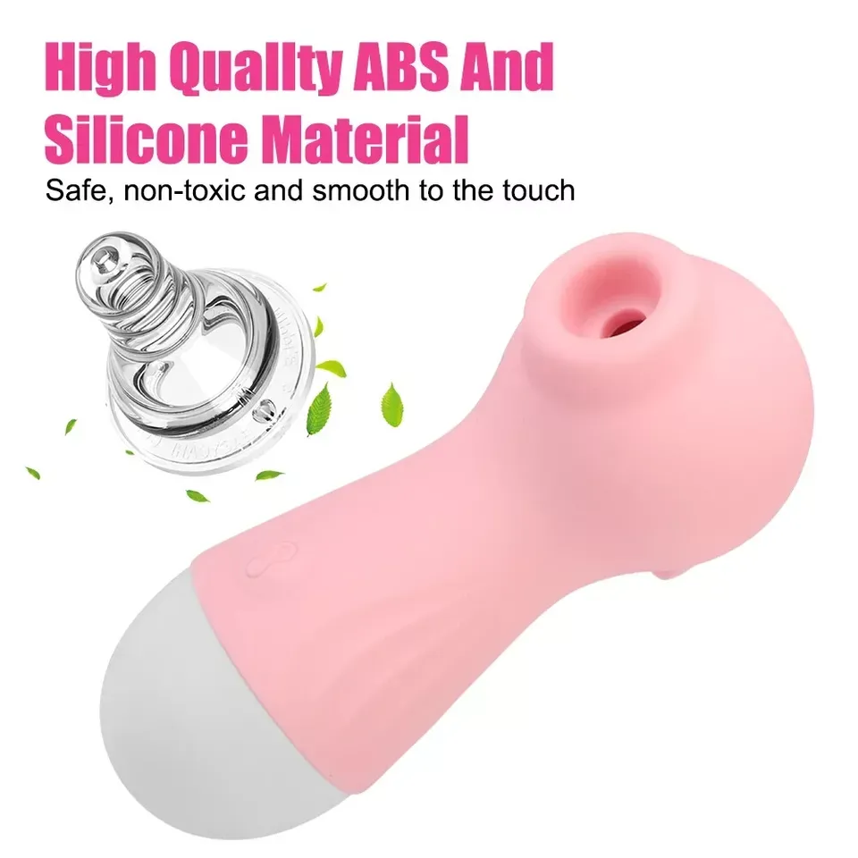 ROSE-Sucking-Vibrator-Clit-Sucker-Dildo-Women-G-spot-Massager Sex-Toy for Women