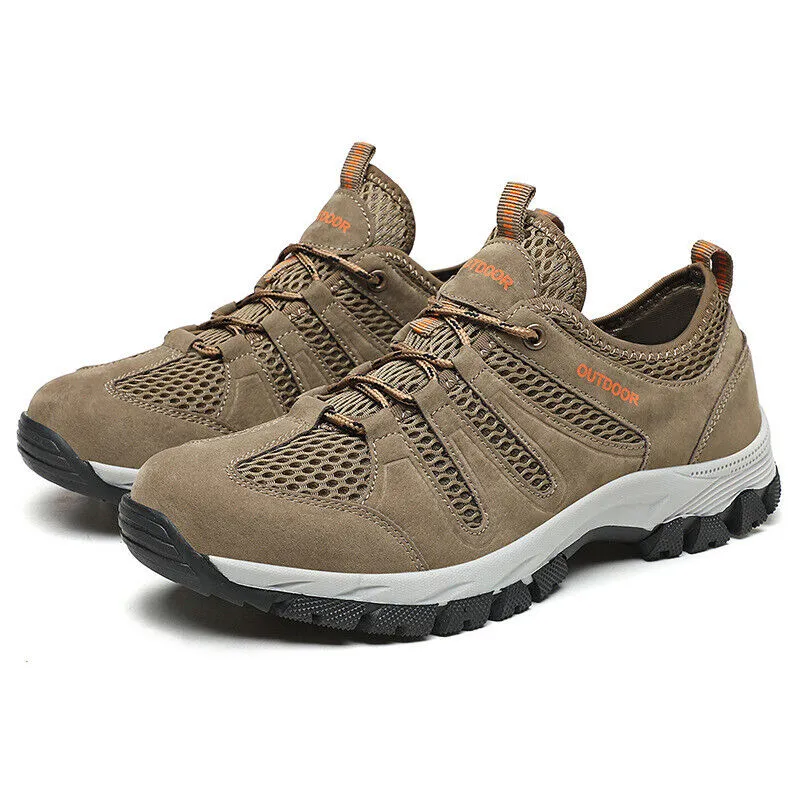 🔥ON THIS WEEK SALE 50% OFF🔥Men's Orthopedic Hiking Walking Shoes-Proven Plantar Fasciitis, Foot and Heel Pain Relief