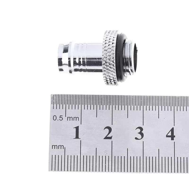 G1/4 Thread 8-9.5mm ID Hose Connector Adapter for PC Water Cooling System