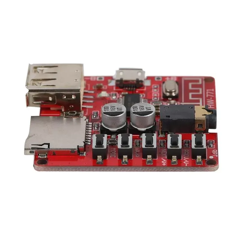 MP3 Bluooth Decoder Board Lossless Car Speaker Audio Amplifier Board Modified Blutoth 4.1 Circuit Stereo Receiver Module 5V