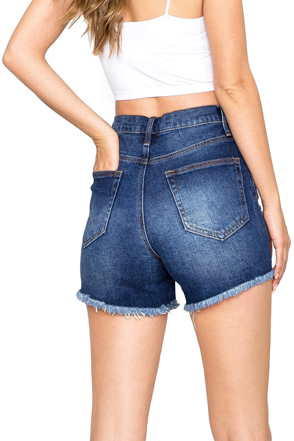 Peak High-Rise Mom Shorts