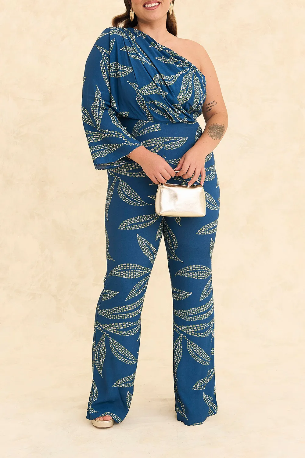 Art Graphic Print Cascais Jumpsuit