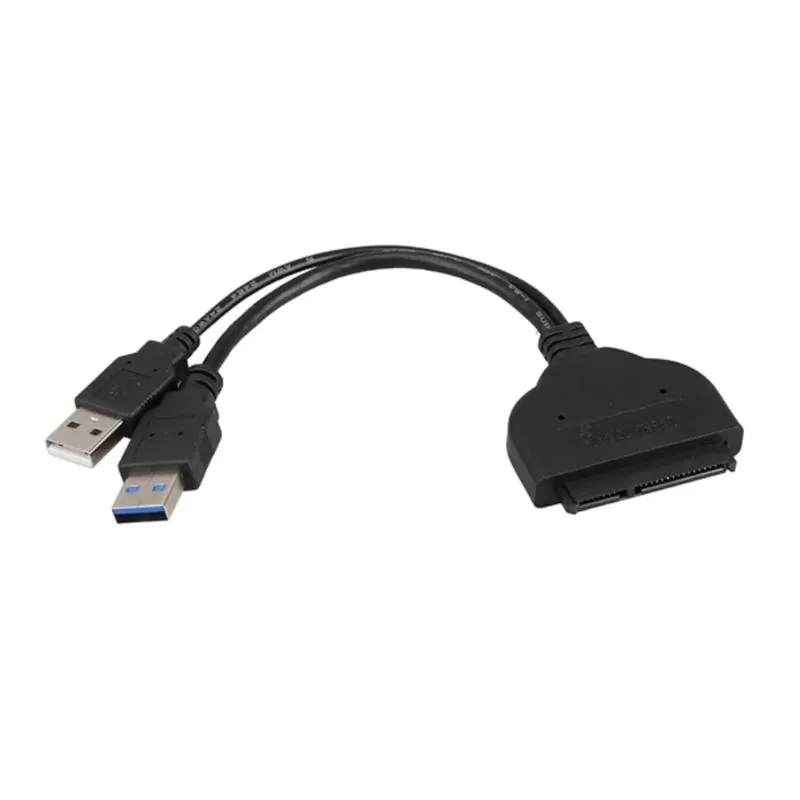 USB 3.0 Male to SATA 22Pin Female Cable Adapter for 2.5