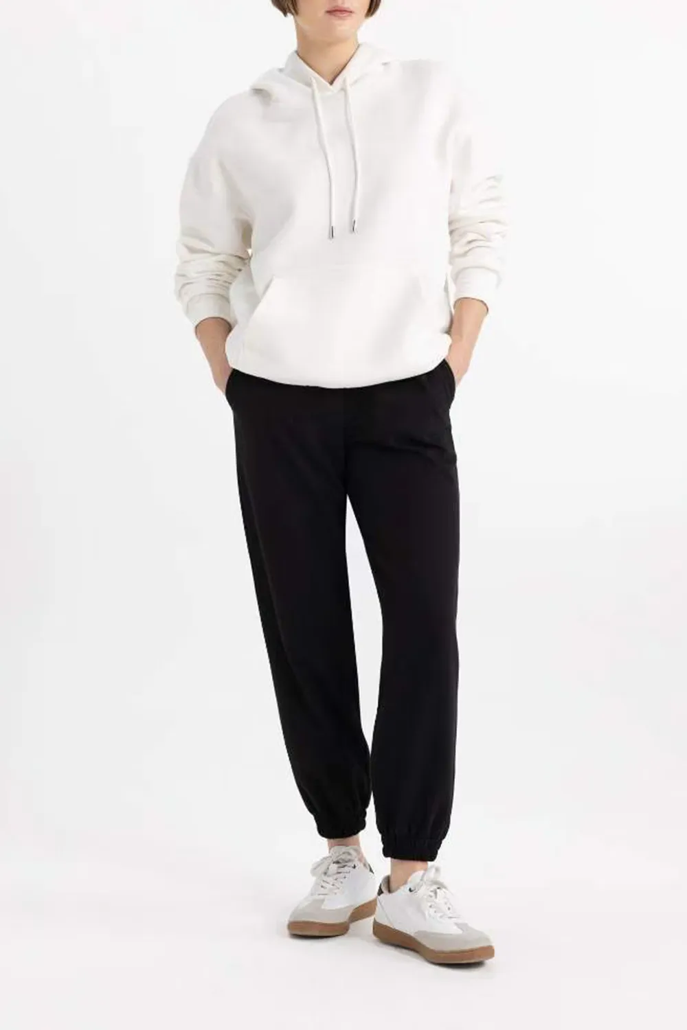 Jogger High Waist Thin Sweatshirt Trousers