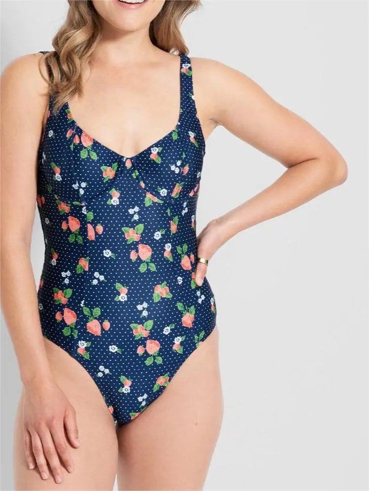 The Brandy Underwire One-Piece Swimsuit