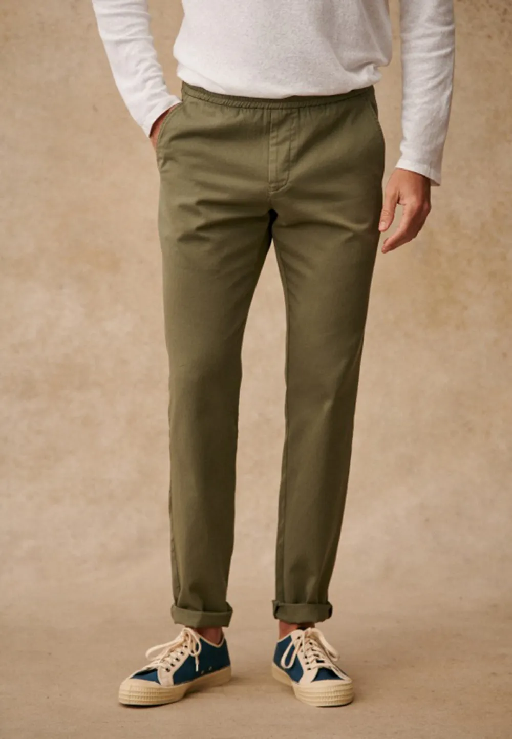 Danny Lightweight Cotton Trousers