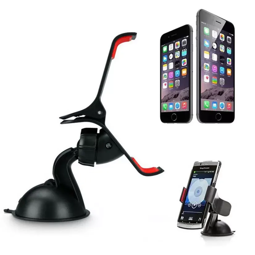 Universal Car Windshield Mount Stand Holder Suction Cup For iPhone 5S 6S / 6 Plus Phone GPS