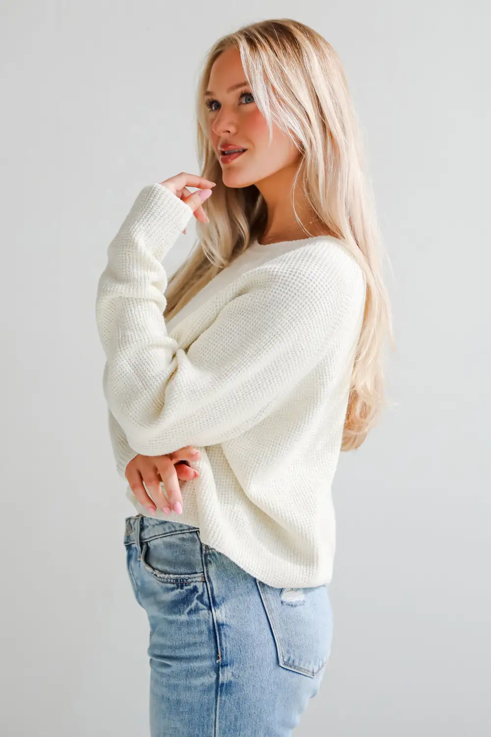 Incredibly Cozy Cream Sweater