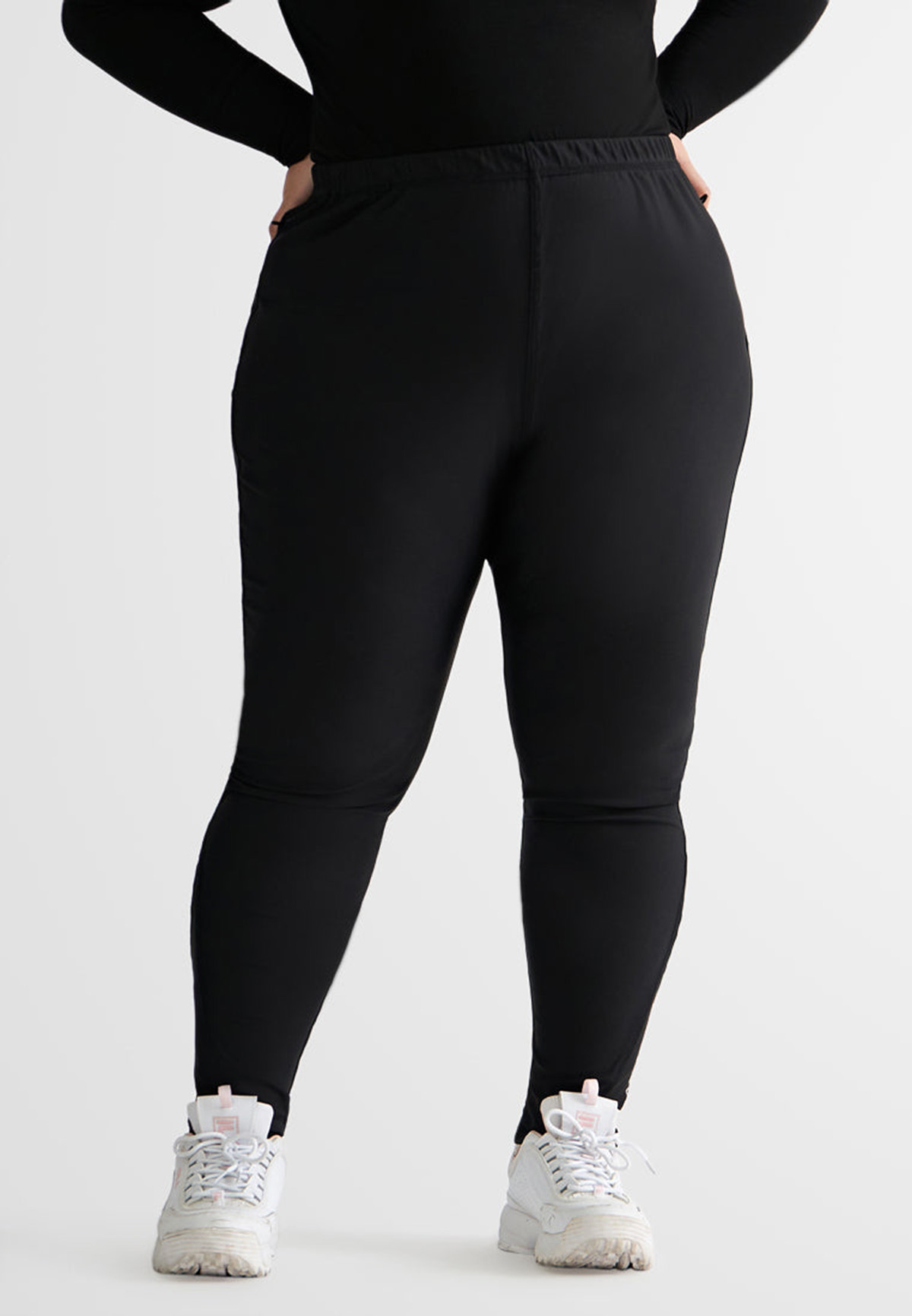 Functional Active Wear Leggings - Black