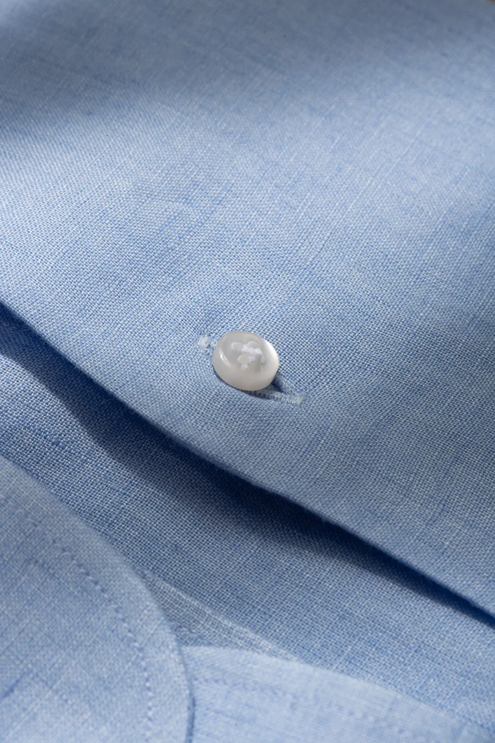 Light Blue Linen Shirt