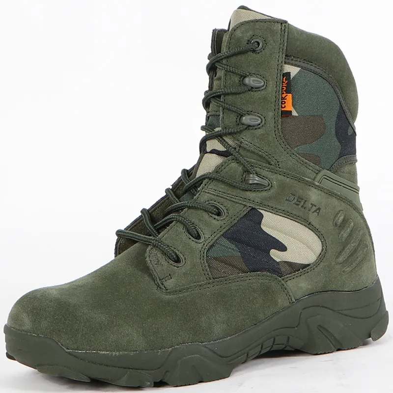 Men Military Waterproof Combat Boots Outdoor Desert Jungle Safety Boots