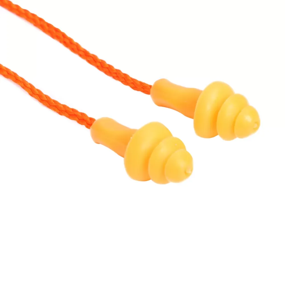 Practical Pro Ear Plugs Durable Multi-functional Sleep Learning Noise Reduction Sound Insulation Earplugs with Rope