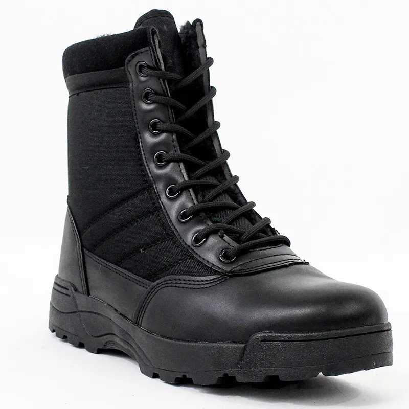 Men Waterproof Steel Toe Work Boots Non-Slip Hiking Boots Tactical Boots