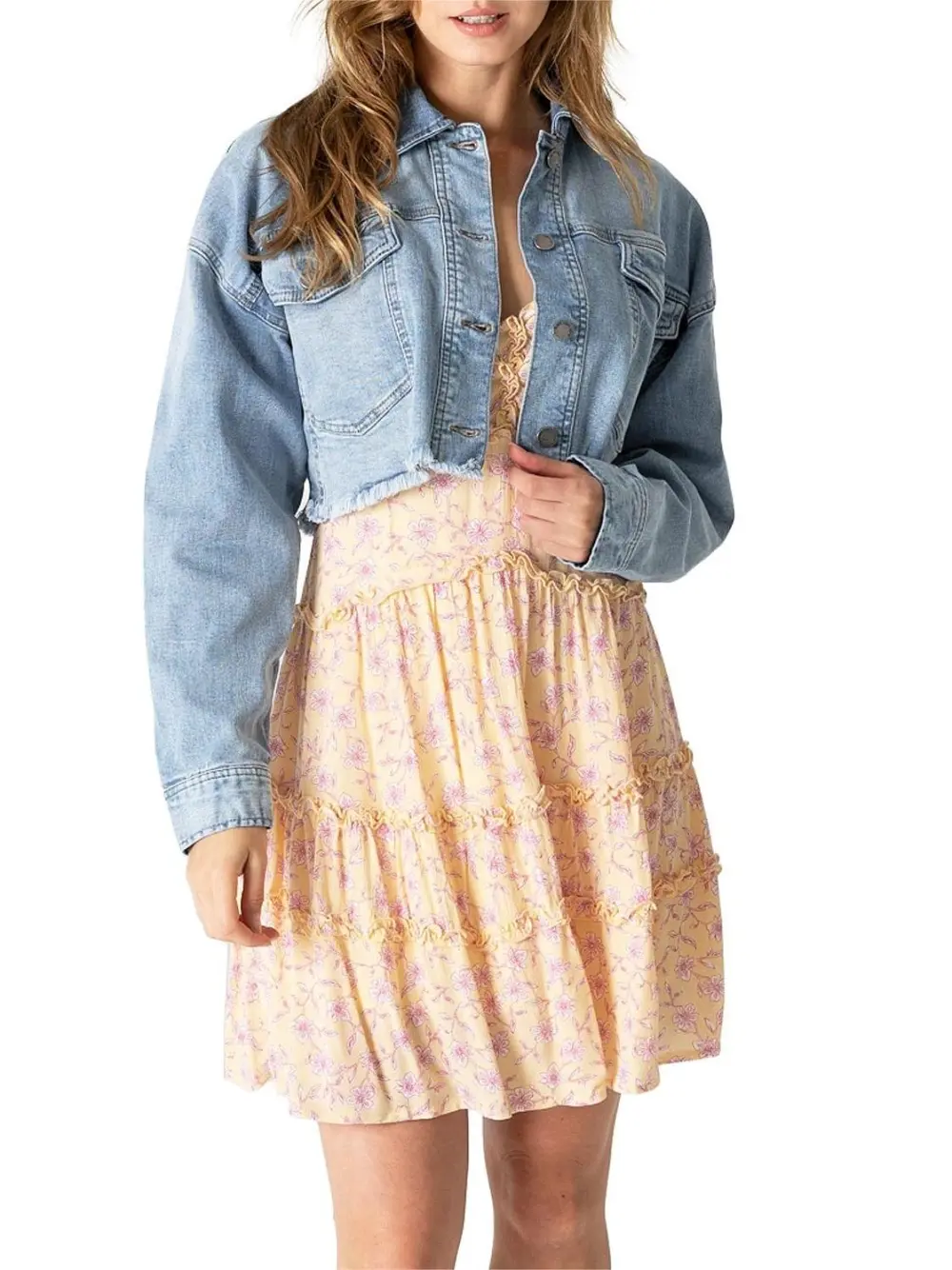 Yuma Crop Denim Jacket