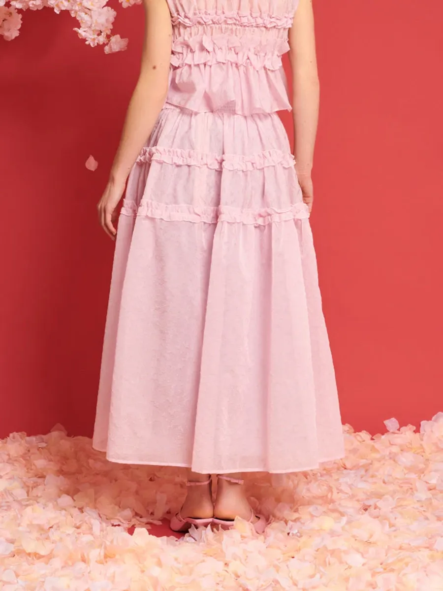 DREAM Brooke Organza Midi Skirt