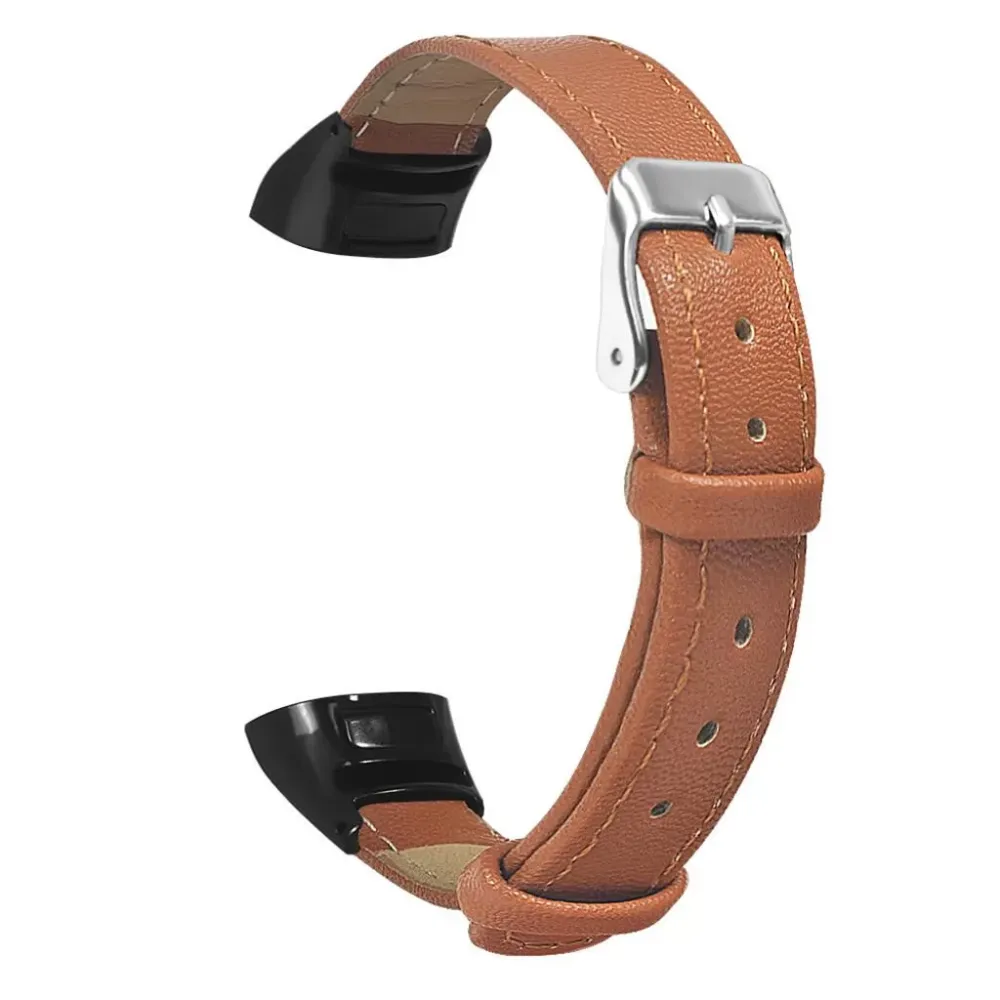 Replacement Fibre Leather Watch Bands Strap Bracelet for Huawei Honor Band 5/4 Sports Fashion Wristband Smart Accessories