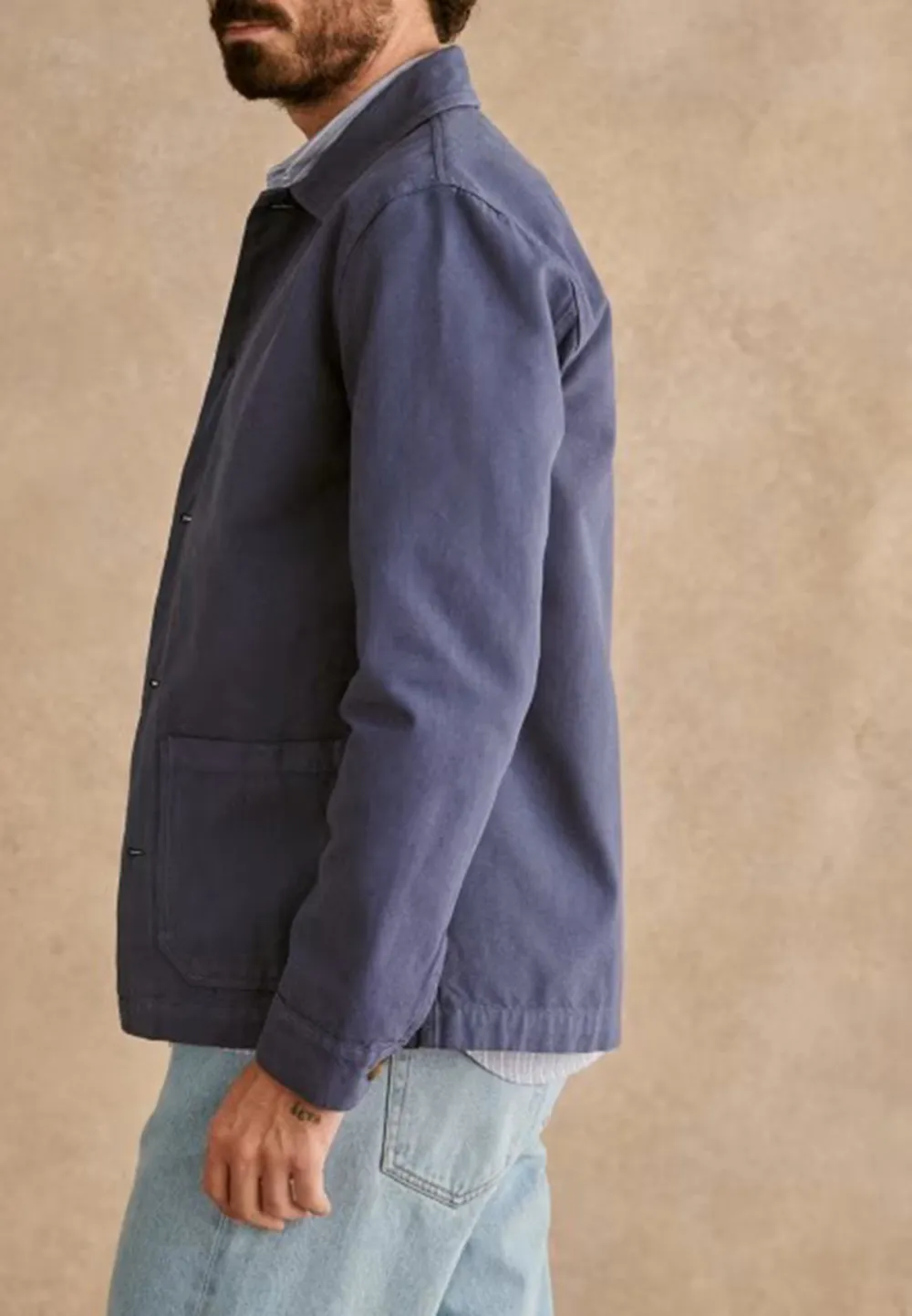 Tim Jacket-Vintage Blue