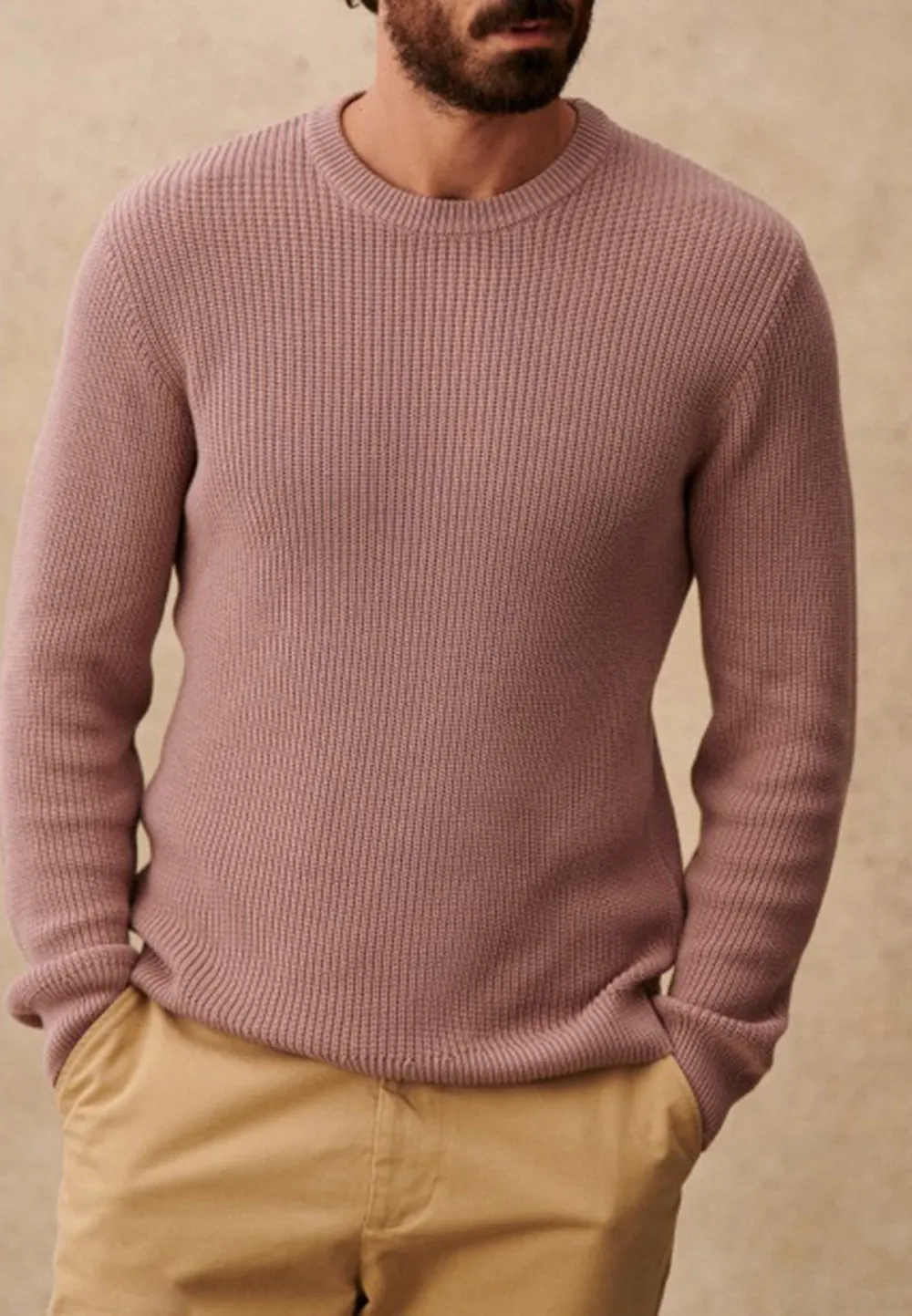 Elvan Sweater-Vintage Pink