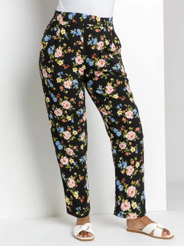 Casual floral pants