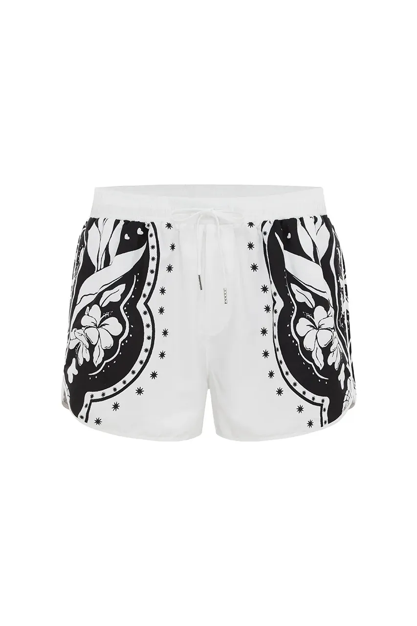 LOOSE PLANTS PRINT MILO BOARDSHORT