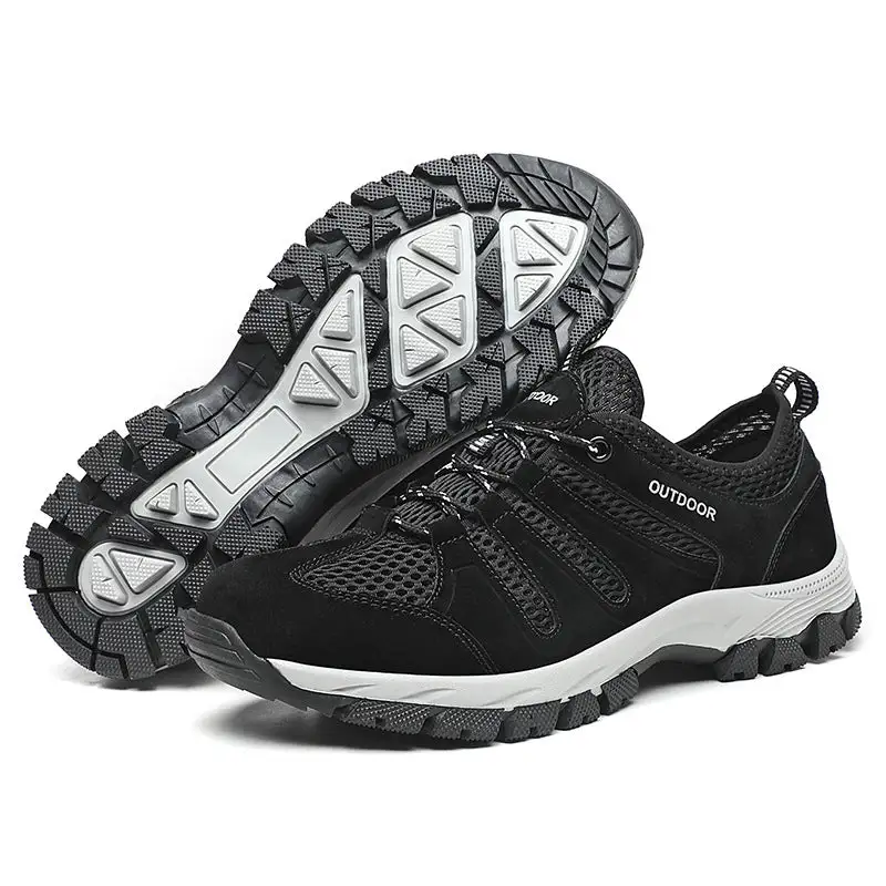 🔥ON THIS WEEK SALE 50% OFF🔥Men's Orthopedic Hiking Walking Shoes-Proven Plantar Fasciitis, Foot and Heel Pain Relief