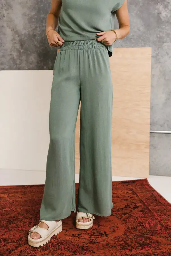 MAREN PANTS IN SAGE