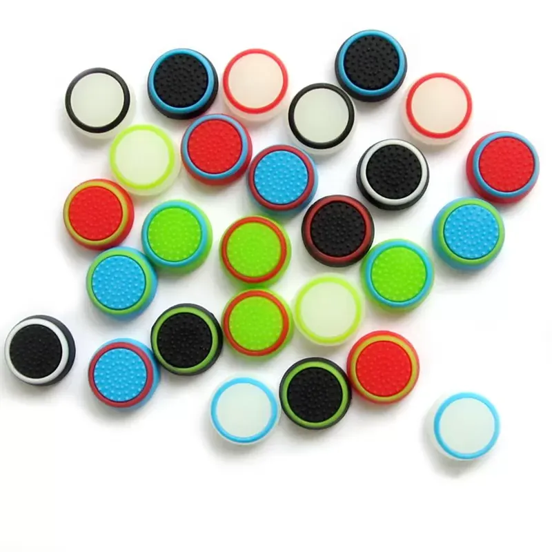 Joystick Cap Thumb Bar For PS3 PS4 XBOX ONE 360 Luminous Rocker Cap Luminous Mushroom Head Two-color Handle Silicone Cap