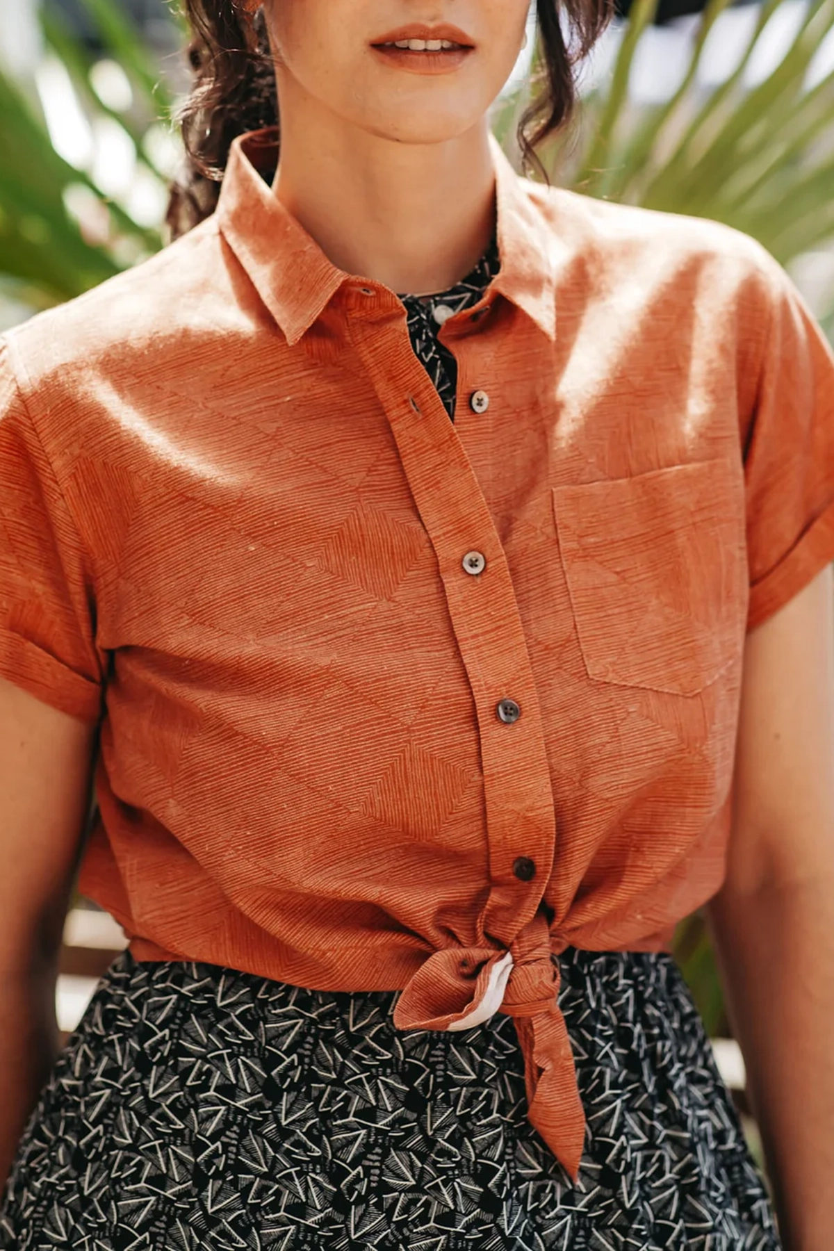 The Bea Lapel Shirt