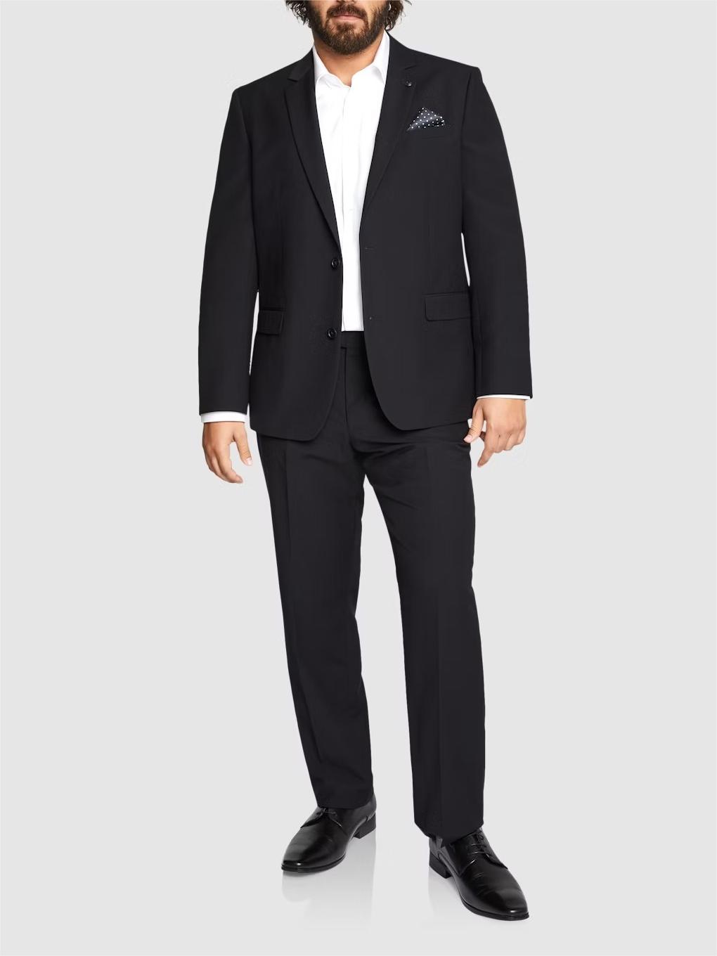 BLACK RAYMOND 2B SUIT JACKET