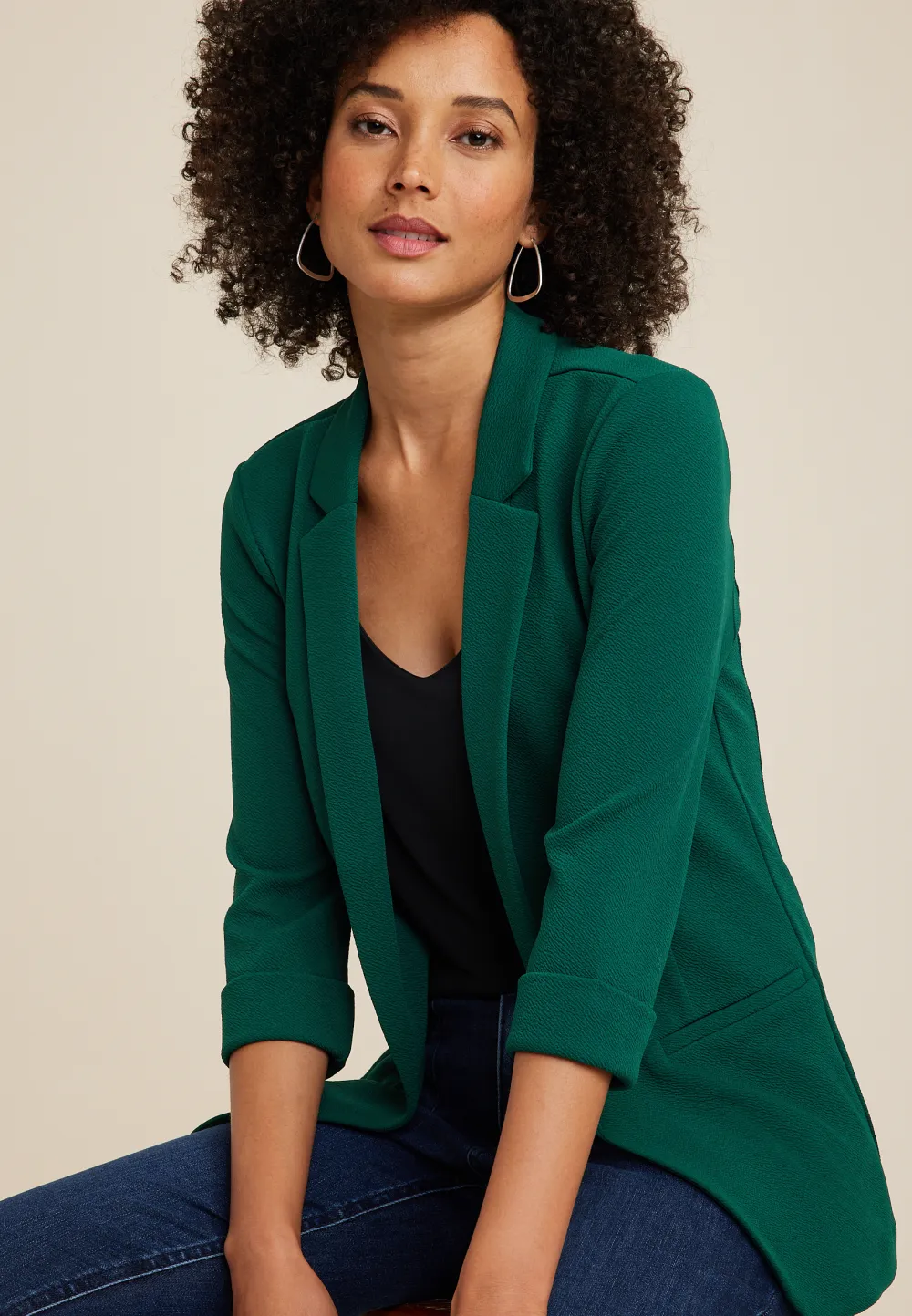 Versa Open Front Blazer