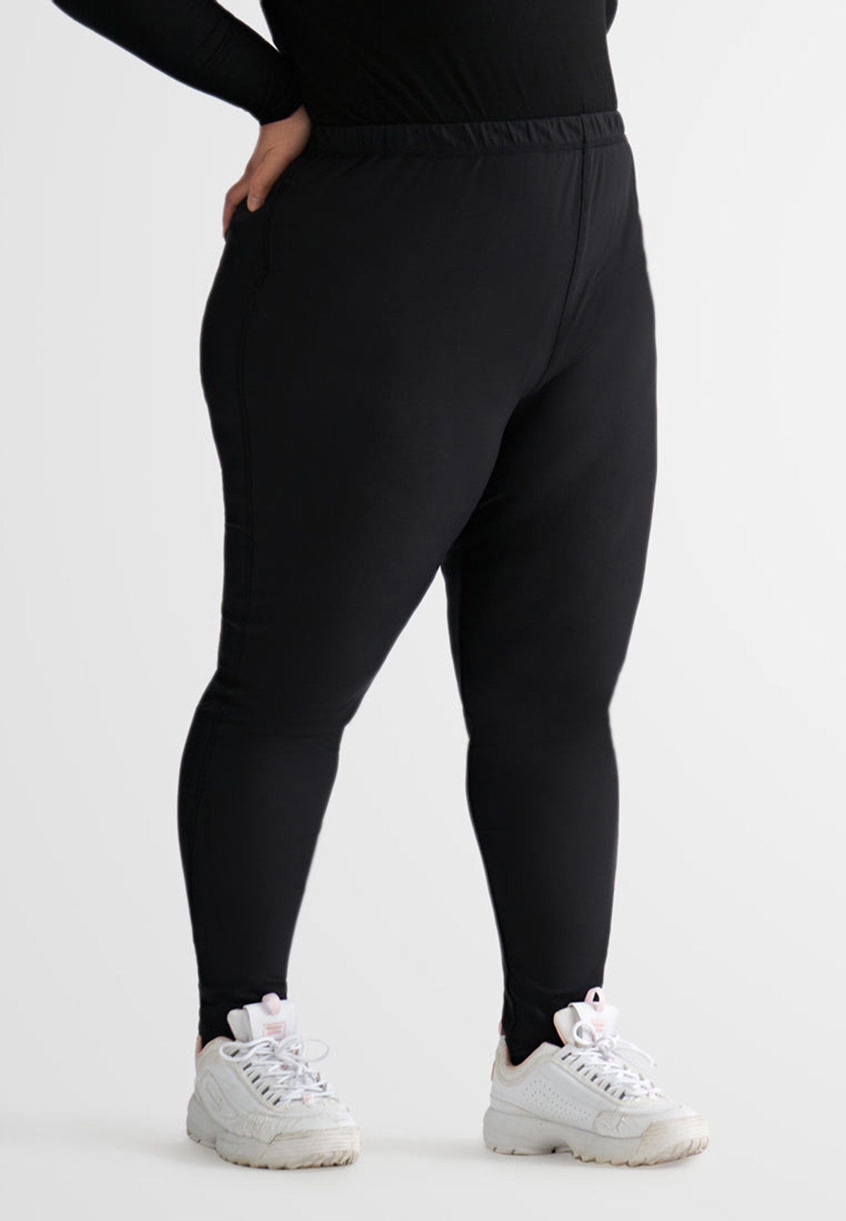 Functional Active Wear Leggings - Black