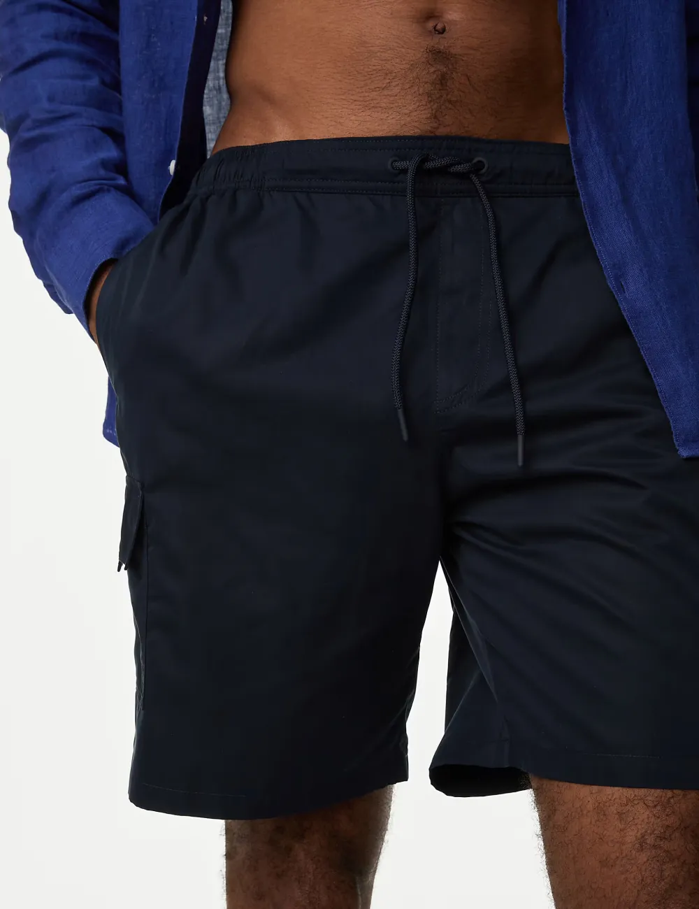 Quick Dry Longer Length Swim Shorts