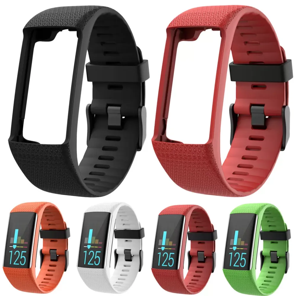 Fashion Sport Silicone Bracelet Smart Watch Band WristStrap For Polar A370 A360 Replacement Wristband Smart Accessories