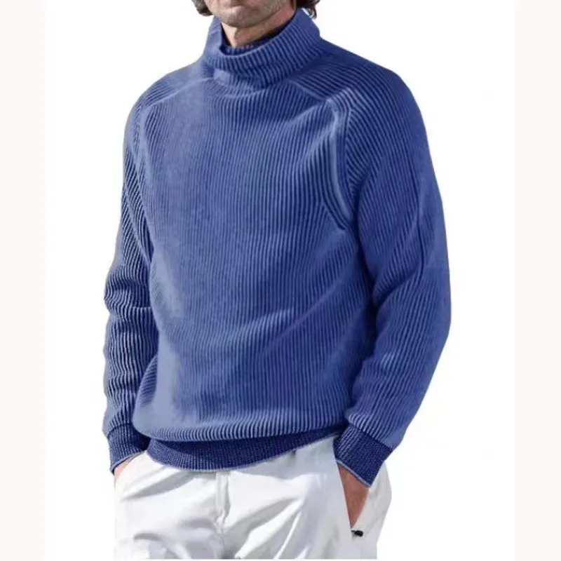 Men's Cashmere Turtleneck Sweater