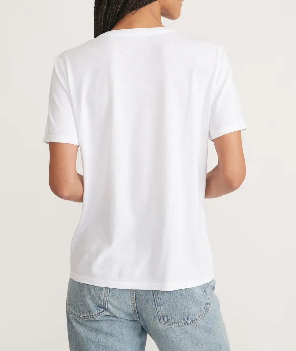 Boyfriend V Neck Tee