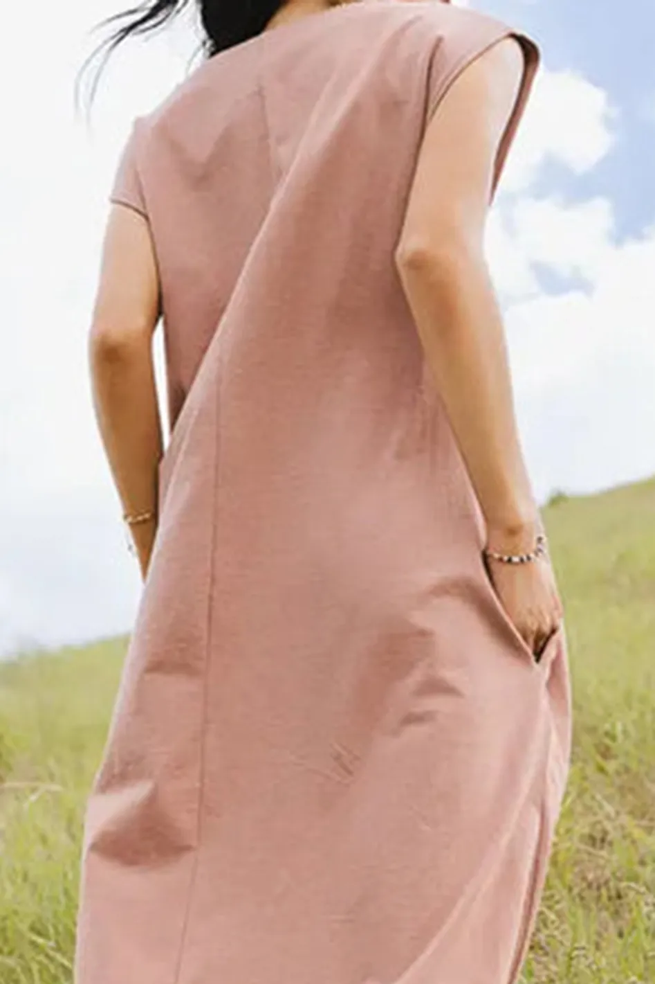 ROTHICA MAXI DRESS IN BRICK