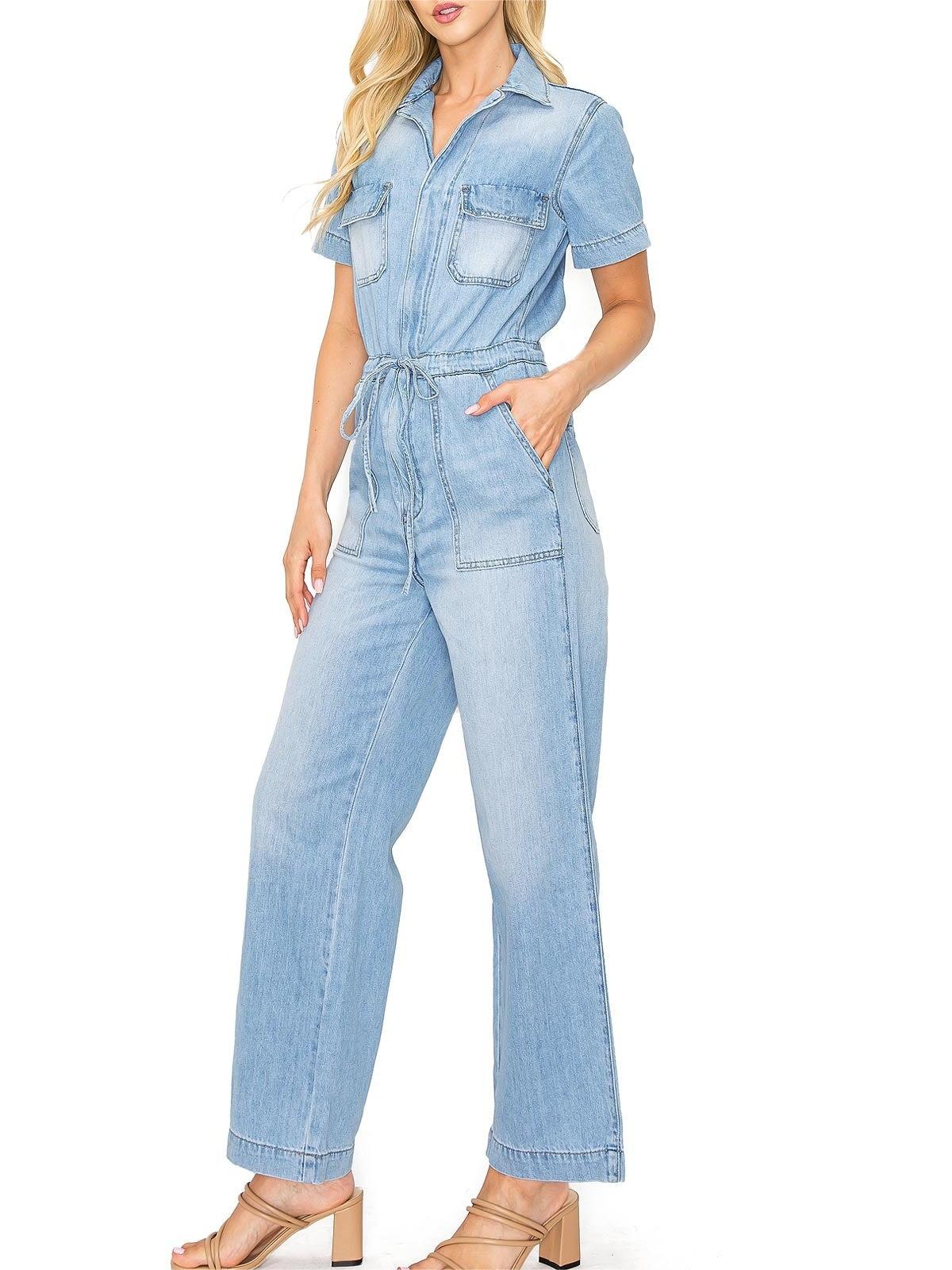 Aerial Coverall Jumpsuit