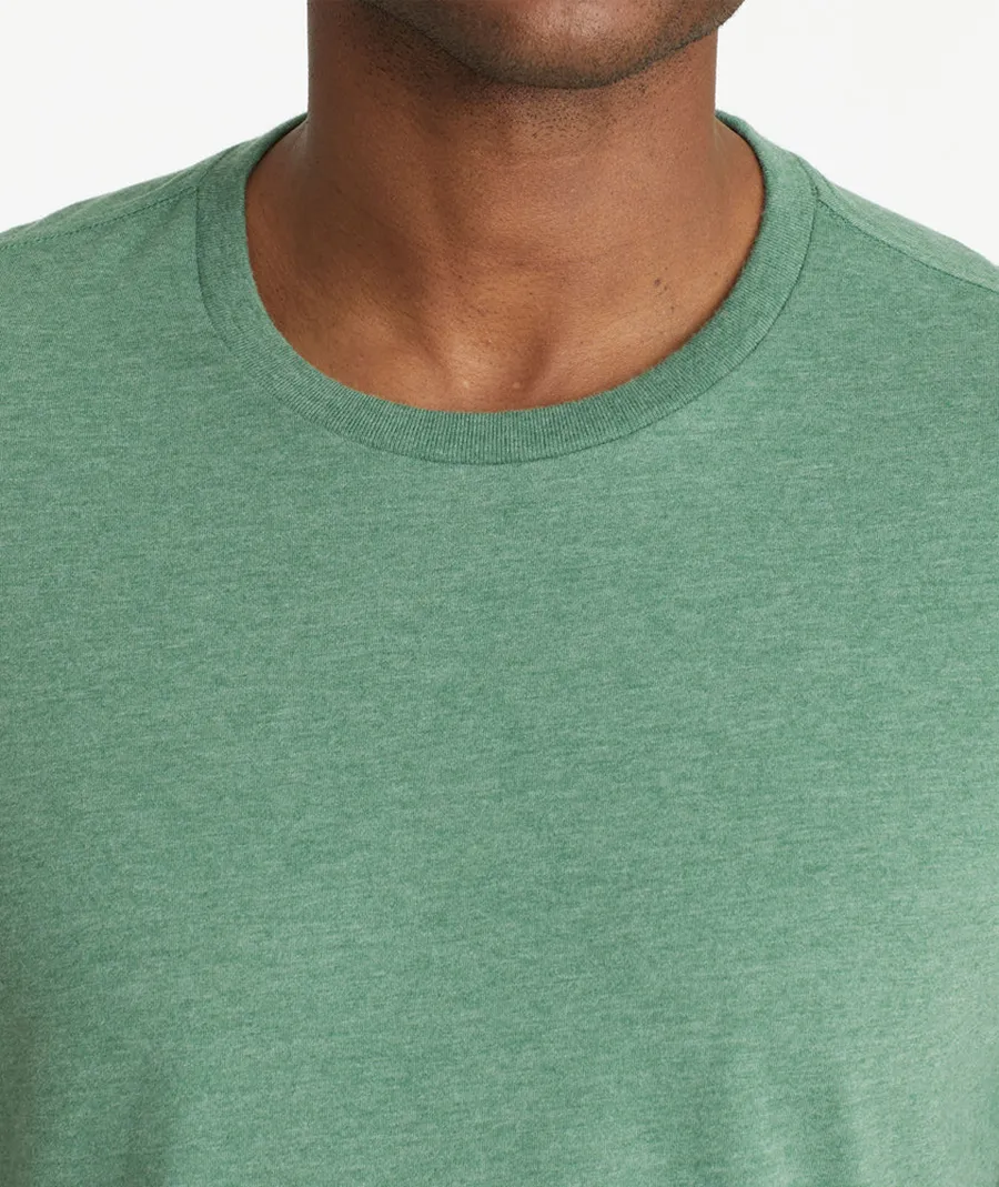 Green Short Sleeve Men Tees