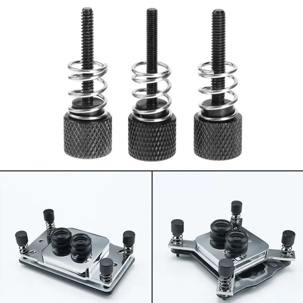 4pcs Aluminum Fixed Screws for CPU and Graphics Card Water Cooling Block