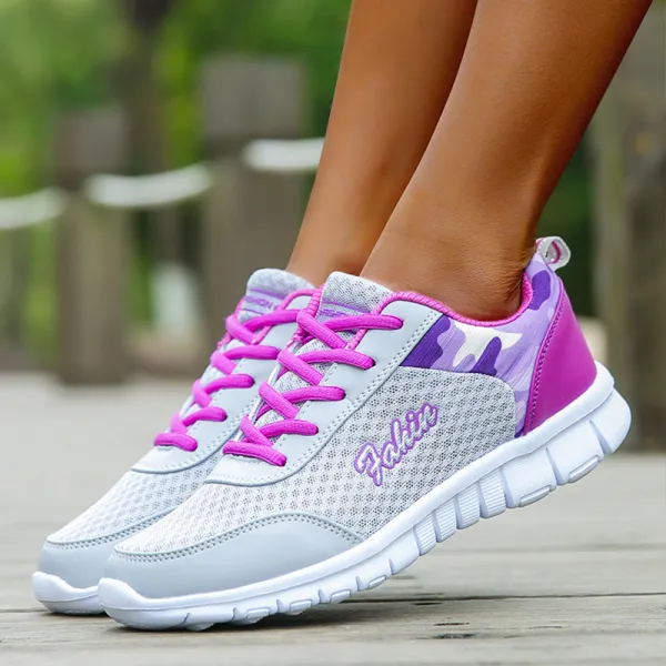 Cilool Athletic Road Running Mesh Breathable Casual Sneakers